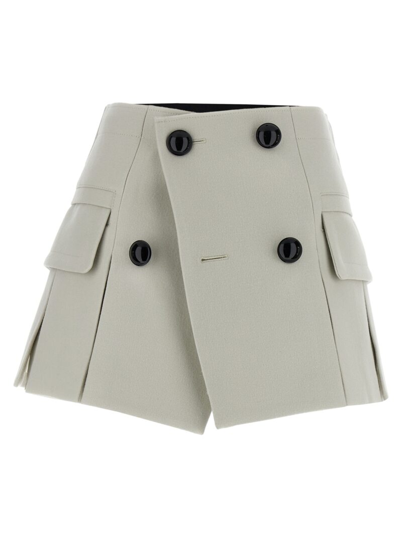 'Melton' skort SACAI Gray