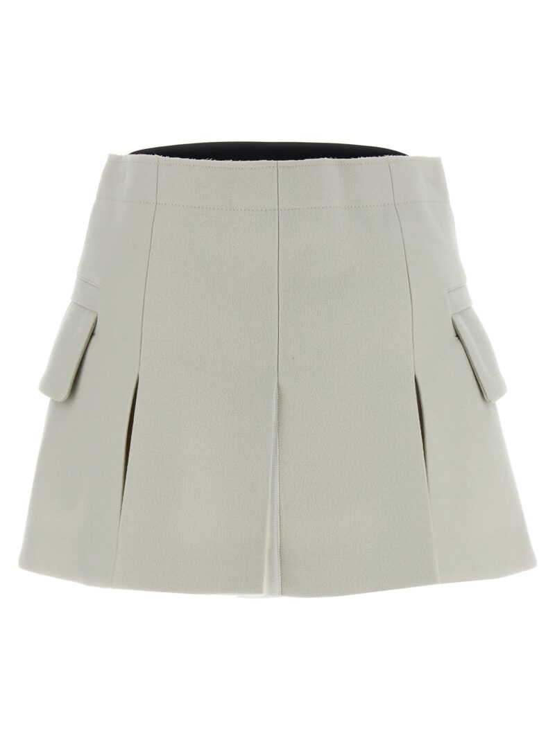 'Melton' skort 2407333051 SACAI Gray