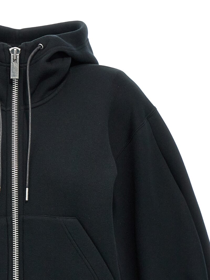 'Sponge' hoodie Woman SACAI Black