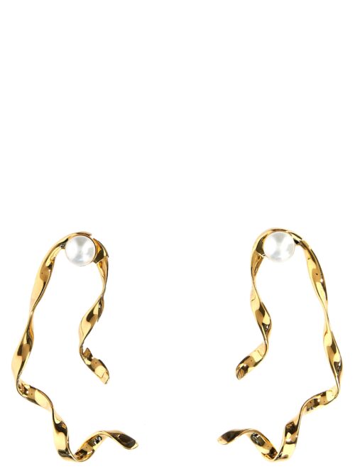 Pearl earrings DRIES VAN NOTEN Gold