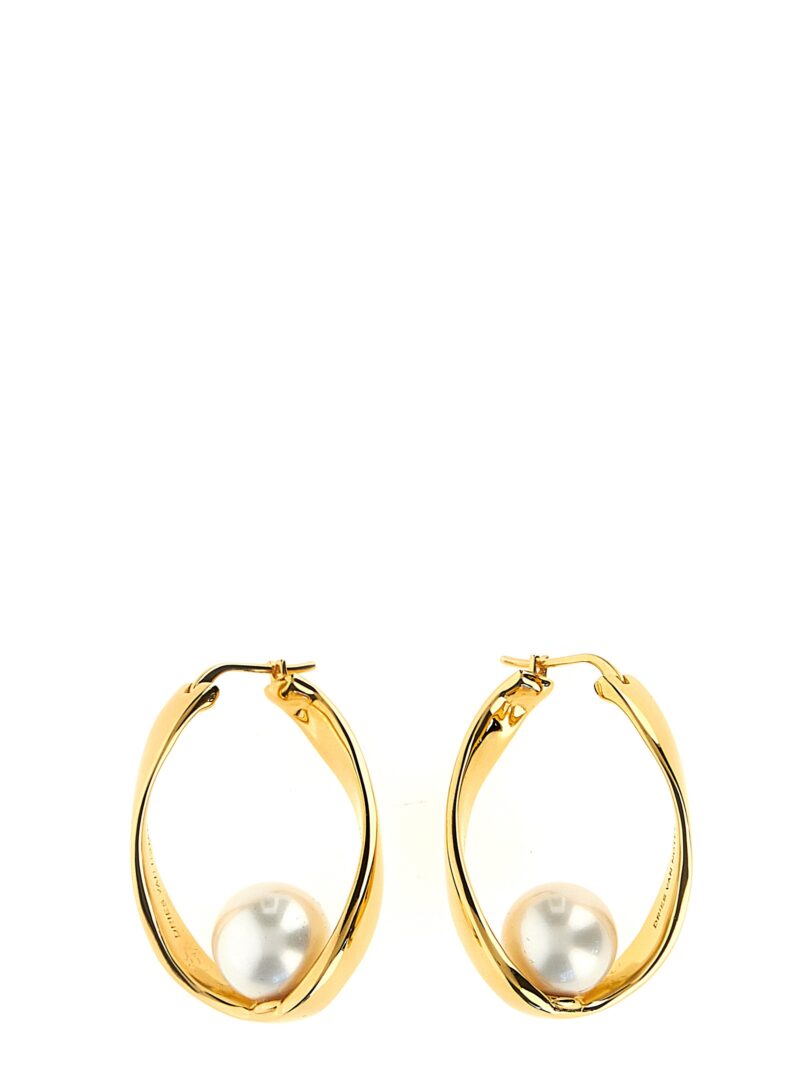 Pearl earrings DRIES VAN NOTEN Gold