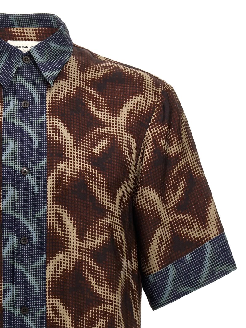 'Clasen' shirt Man DRIES VAN NOTEN Multicolor