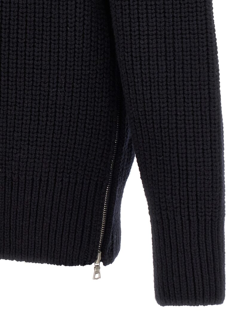 'Monty' sweater 100% virgin wool DRIES VAN NOTEN Blue