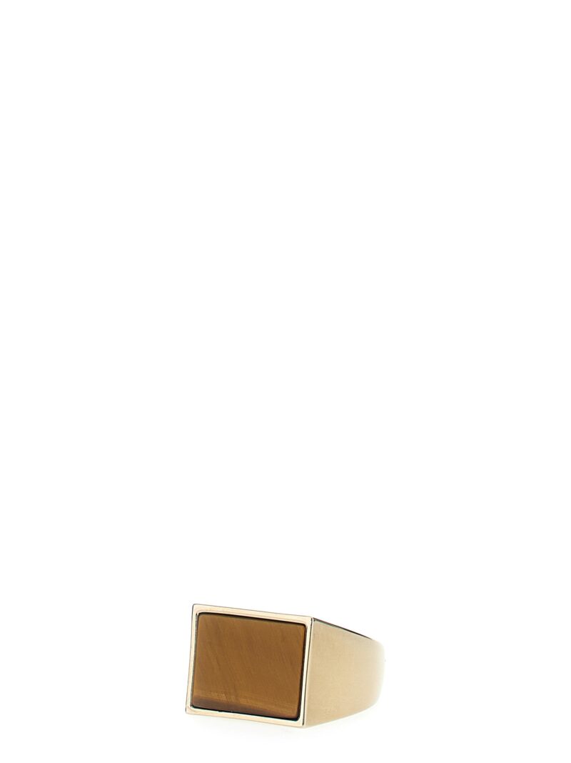 Stone ring DRIES VAN NOTEN Gold