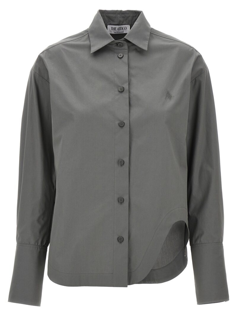 'Eliza' shirt THE ATTICO Gray