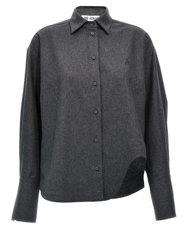 'Eliza' shirt THE ATTICO Gray