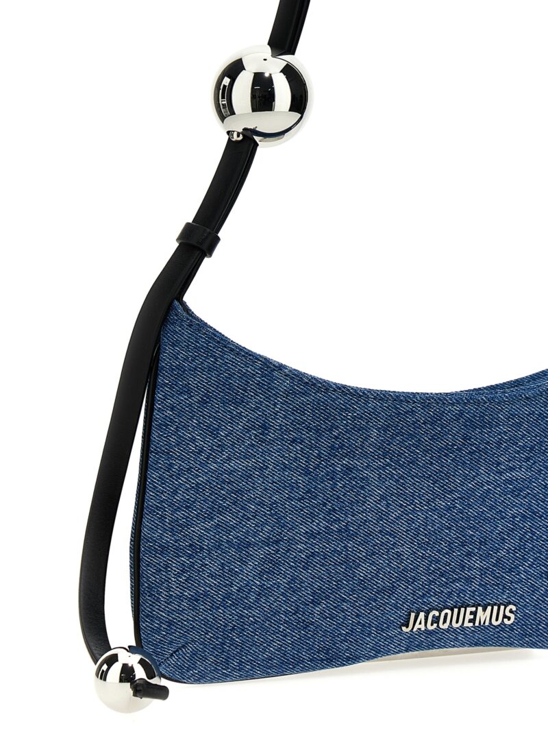 'Le Bisou Perle' shoulder bag Woman JACQUEMUS Blue