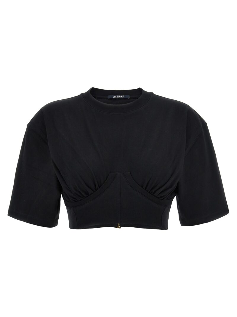 'Caraco' T-shirt JACQUEMUS Black