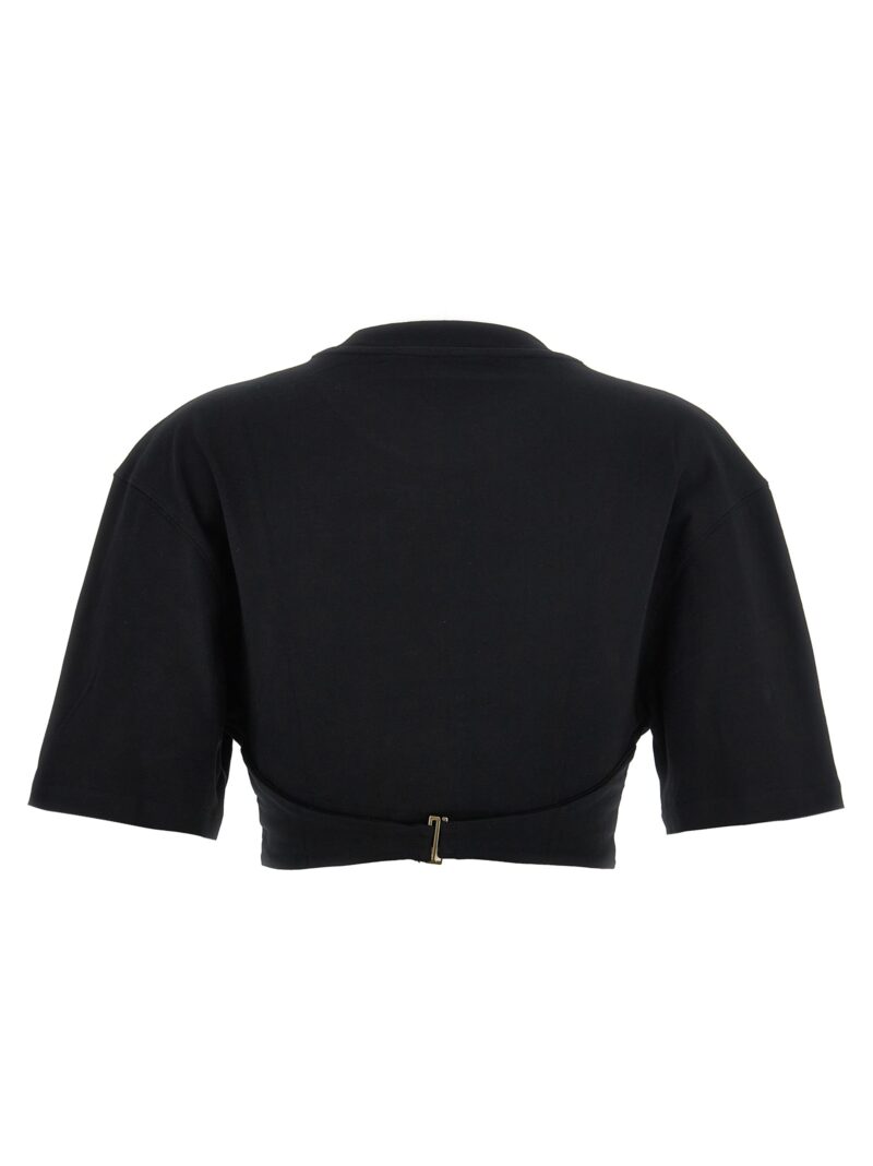 'Caraco' T-shirt 24E241JS1482031990 JACQUEMUS Black