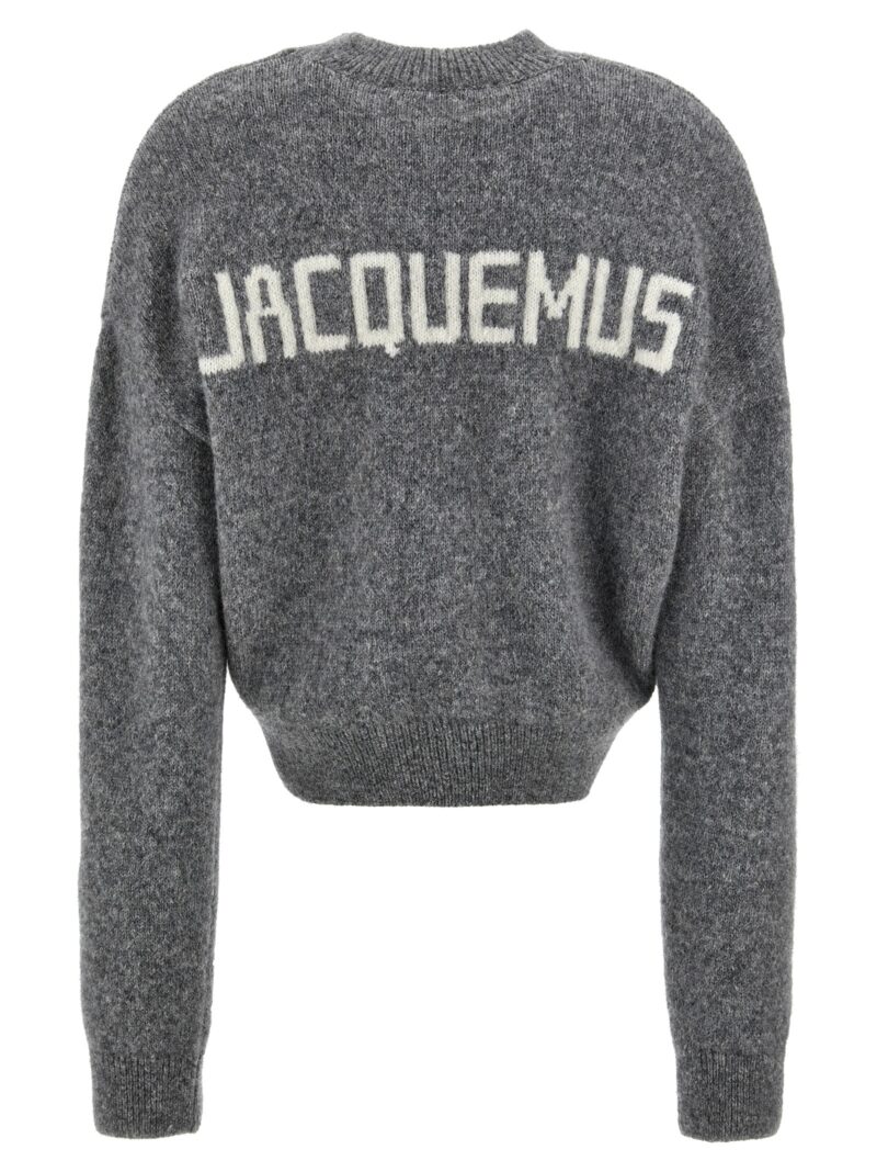 'Jacquemus' sweater 24E241KN3532329950 JACQUEMUS Gray