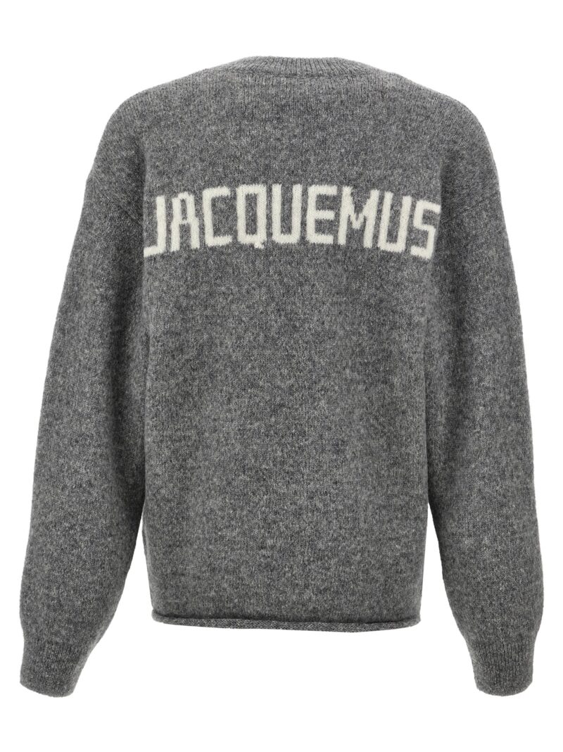 'Jacquemus' sweater 24E245KN2952329GREY JACQUEMUS Gray