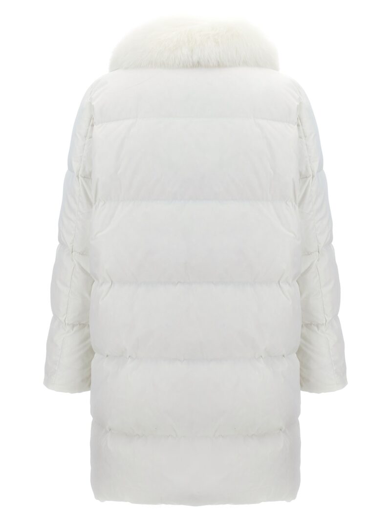 'Doudoune' long down jacket 25W25WYM05690DOTMA1057 YVES SALOMON White