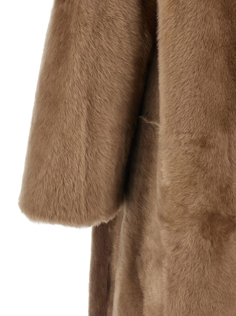 'Manteau' fur 100% LAMB LEATHER YVES SALOMON Beige