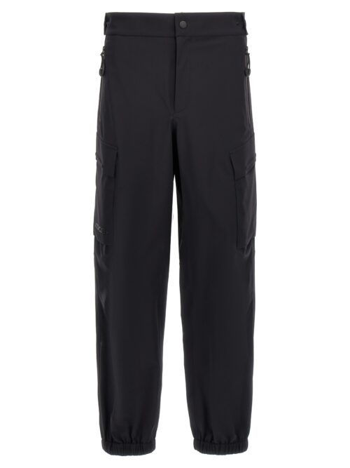 Technical fabric trousers MONCLER GRENOBLE Black