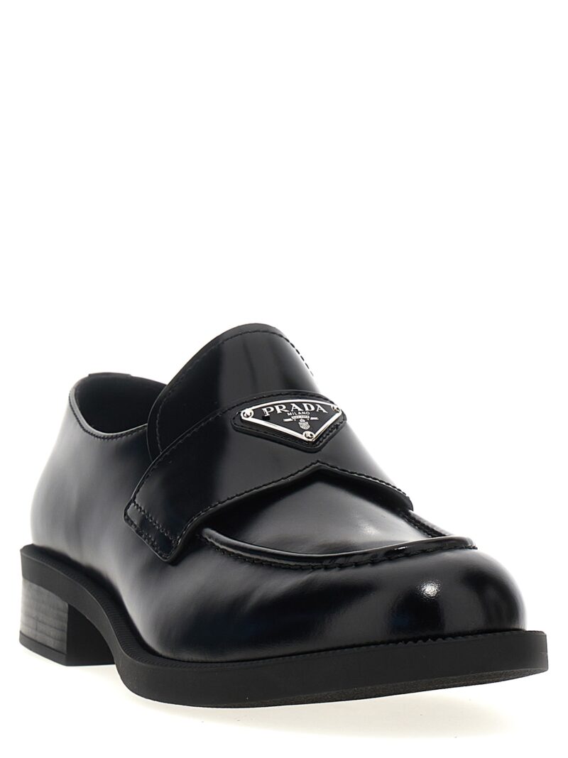 Logo loafers 2DE145FG000055F0002 PRADA Black