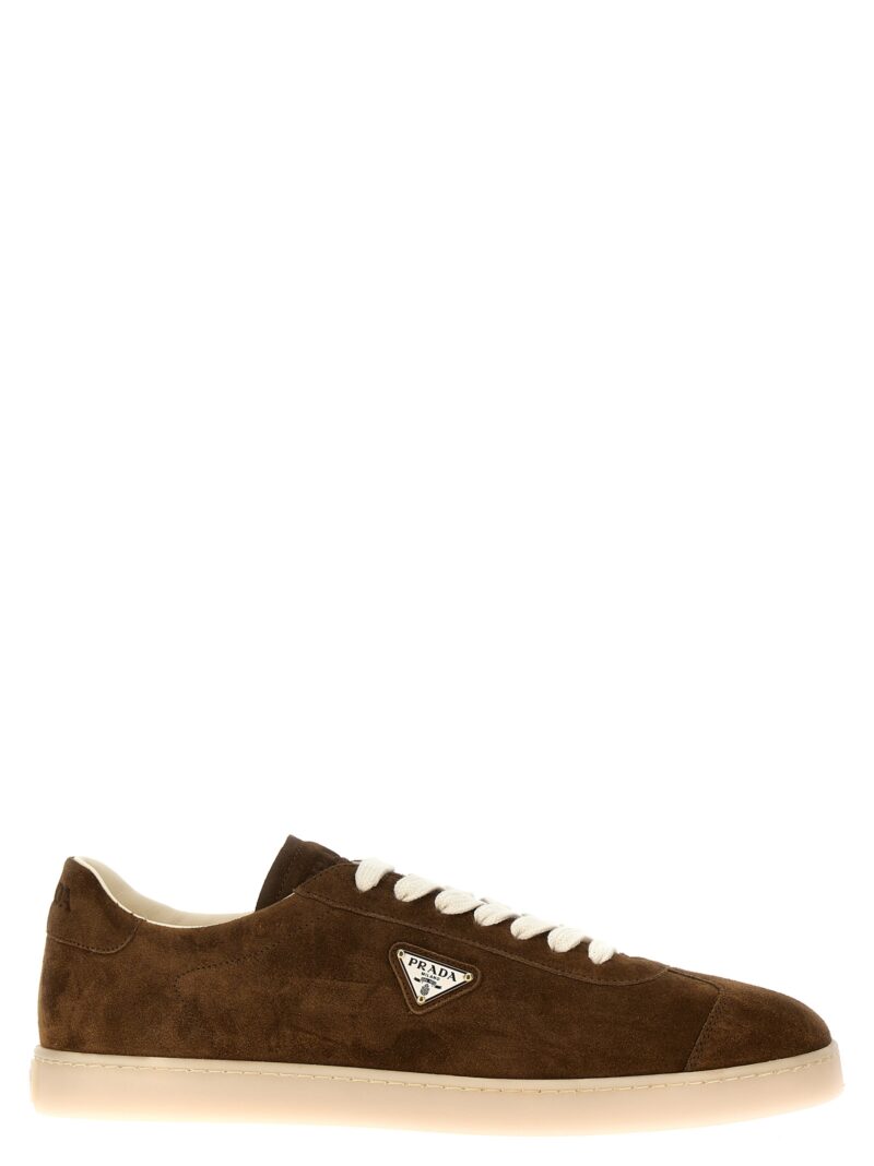 'Lane' sneakers PRADA Brown