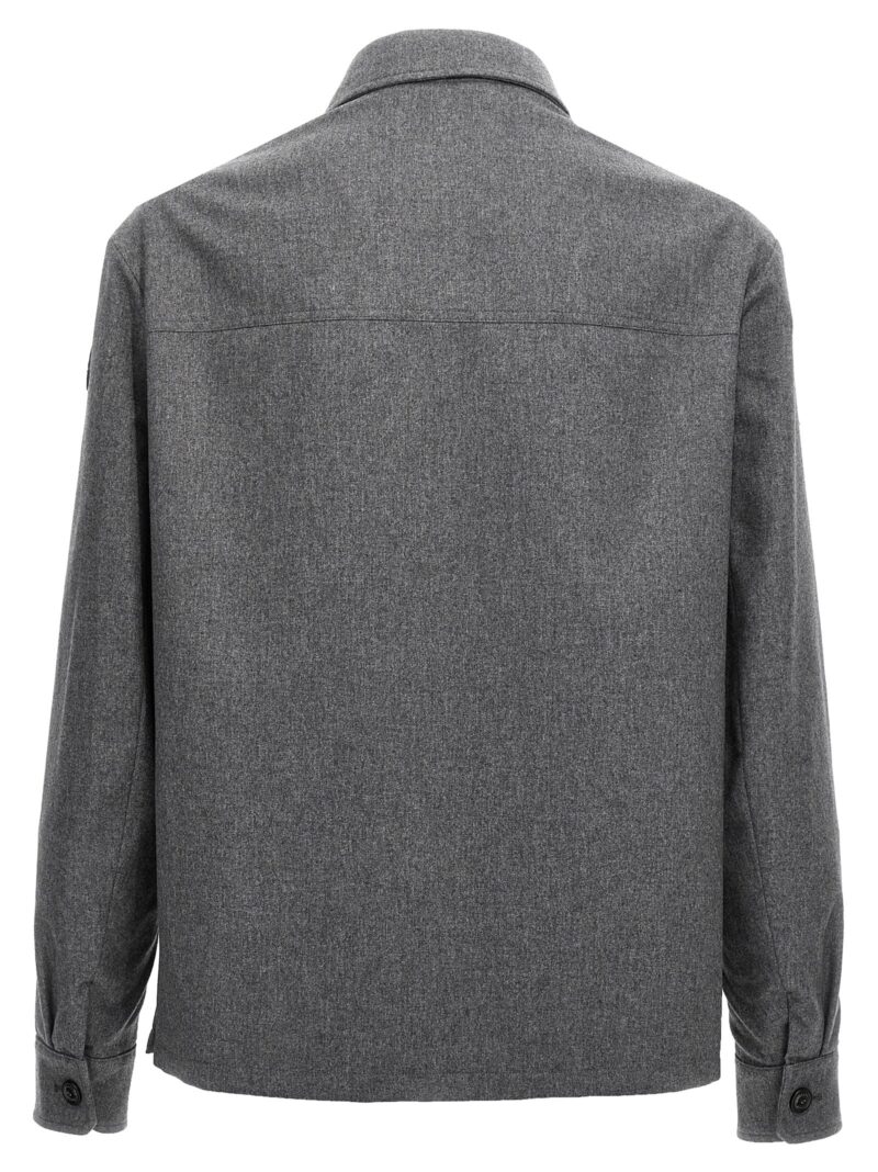 Cashmere blend shirt 2F00009596LQ940 MONCLER Gray