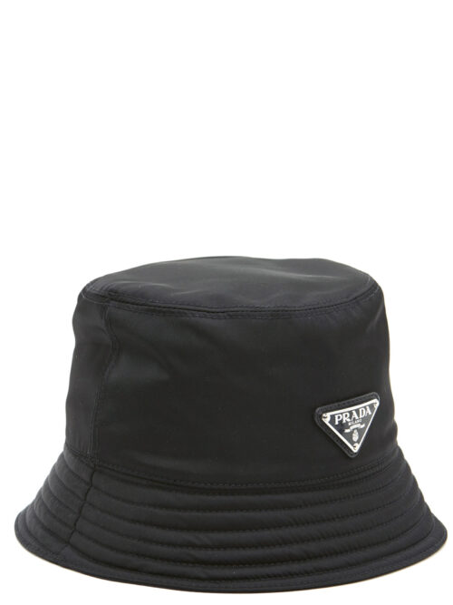 Re-nylon bucket hat PRADA Black