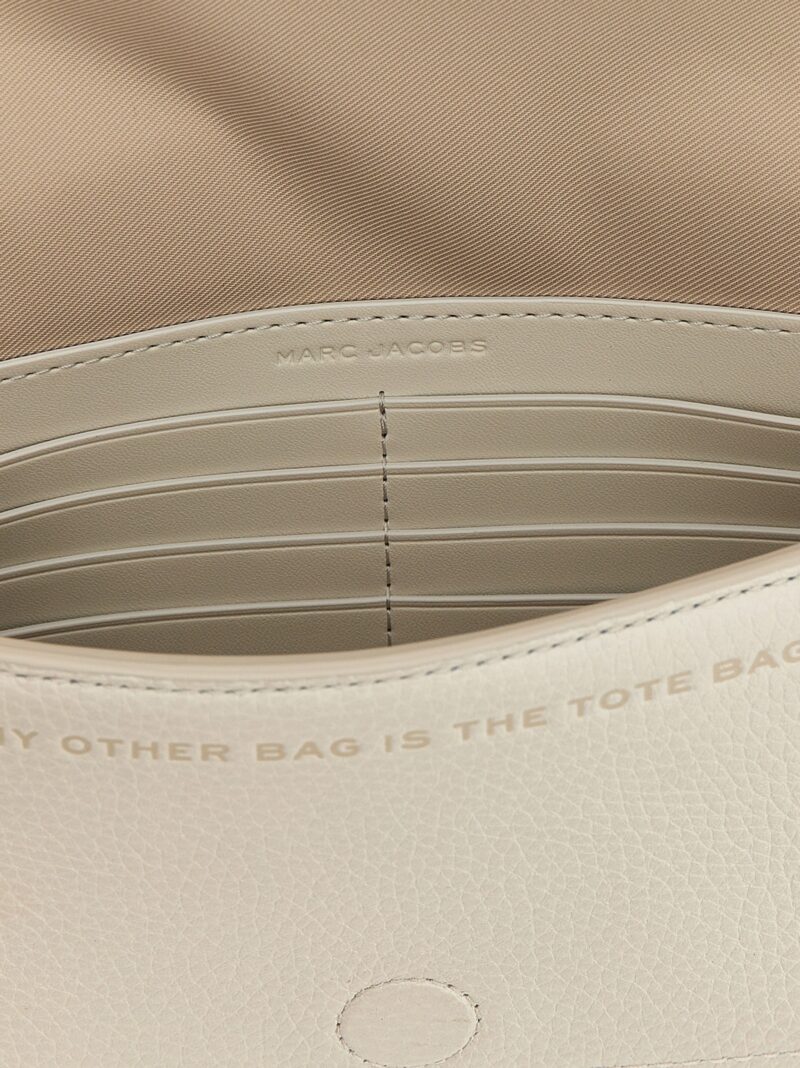 'The Leather Mini Bag' crossbody bag 100% cow leather (Bos Taurus) MARC JACOBS White