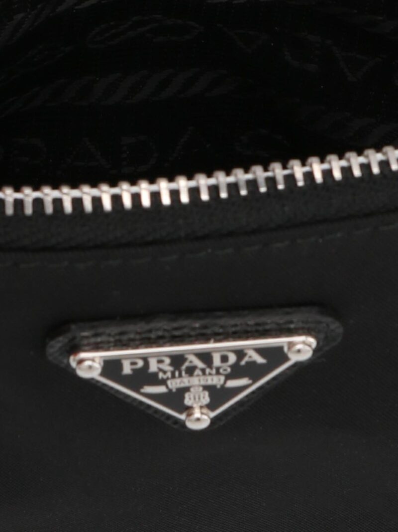 'Travel’ keyring 100% polyamide PRADA Black