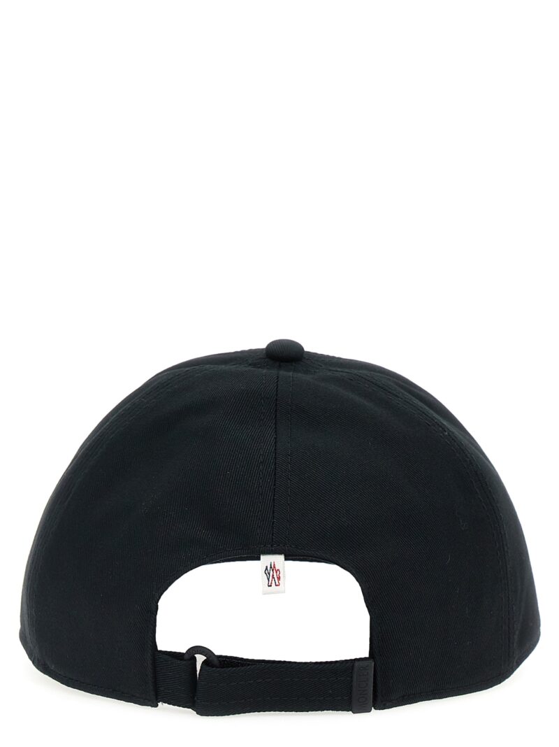 Logo embroidery cap Man MONCLER GRENOBLE Black