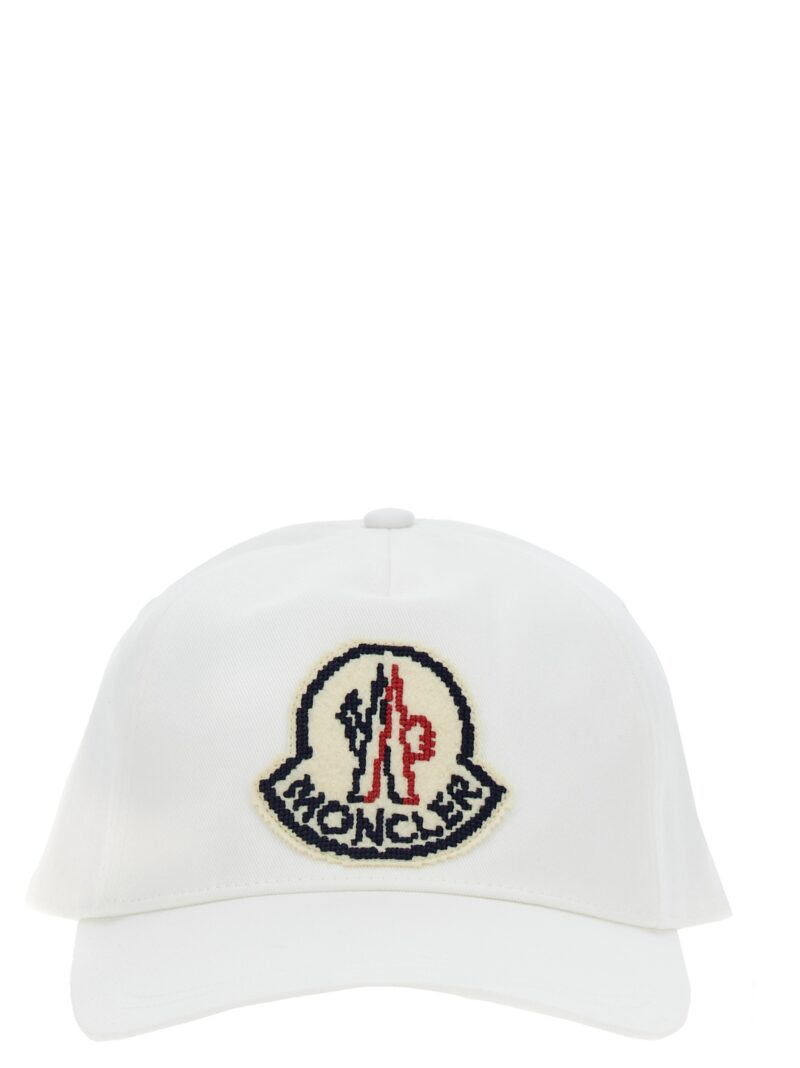 Logo patch cap MONCLER White