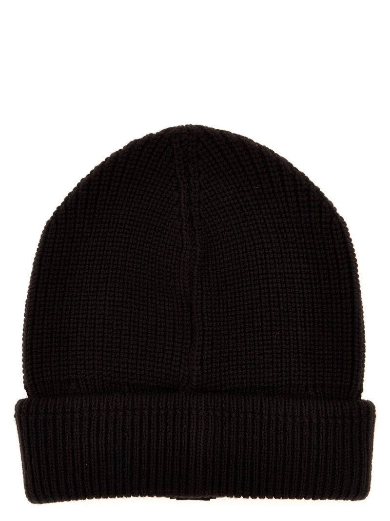 Logo patch beanie 3B00019M1282687 MONCLER Bordeaux