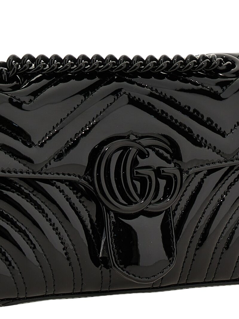 'GG Marmont' mini shoulder bag Woman GUCCI Black