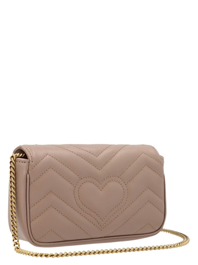 'GG Marmont Mini' crossbody bag 476433DTDCT5729 GUCCI Pink