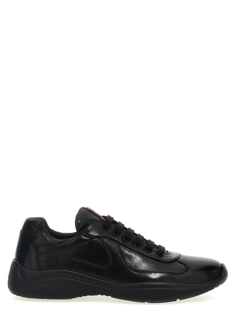 'Prada America's Cup' sneakers PRADA Black