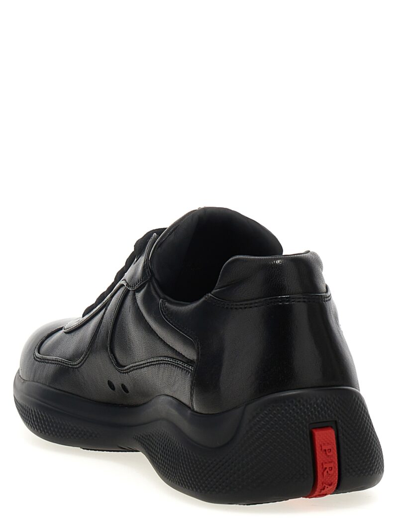 'Prada America's Cup' sneakers Man PRADA Black