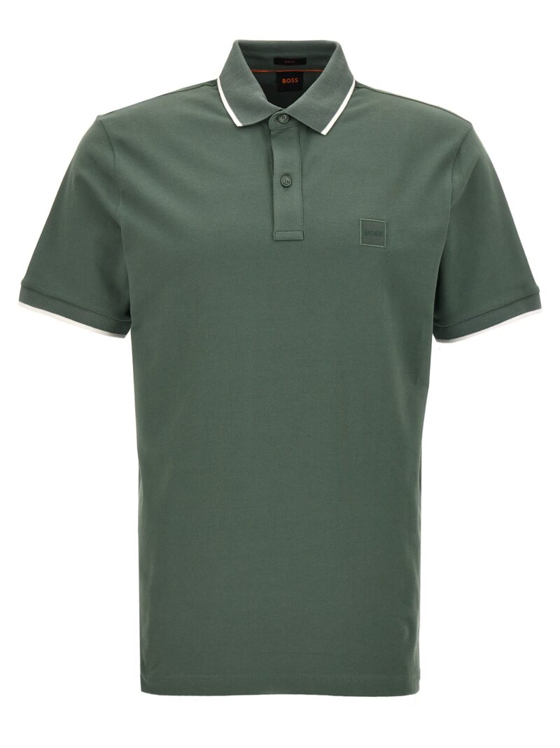 'Passertip' polo shirt HUGO BOSS Green