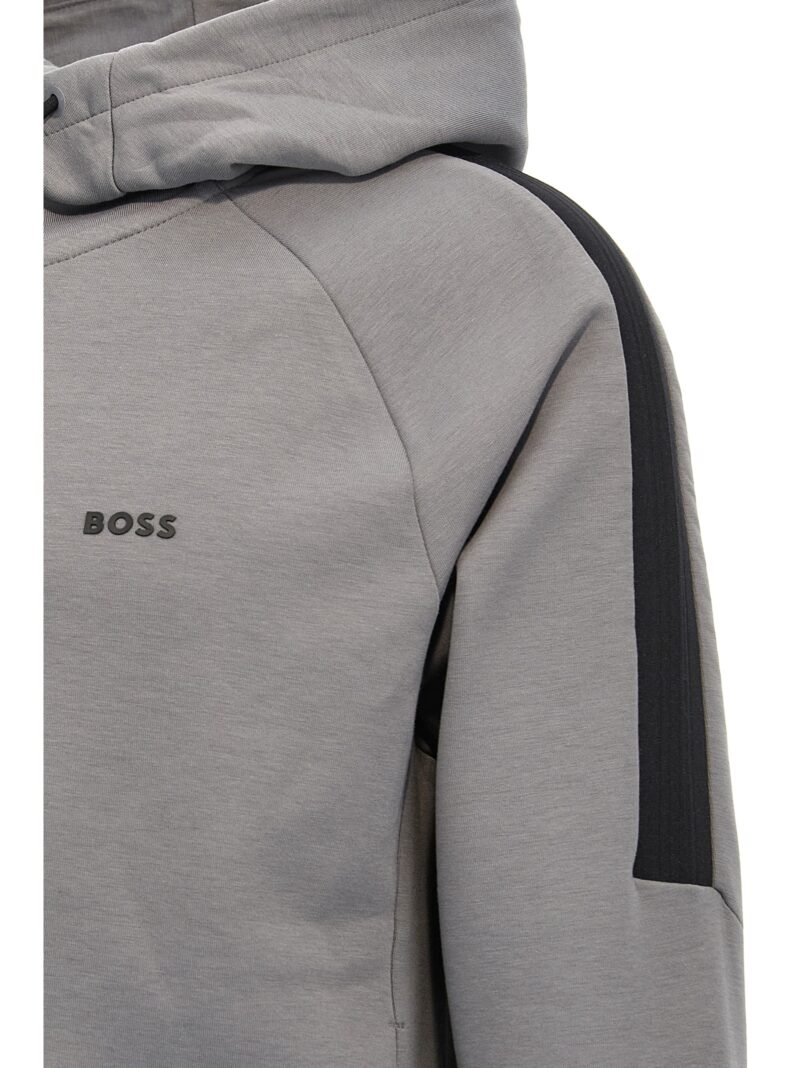 Logo print tracksuit Man HUGO BOSS Gray