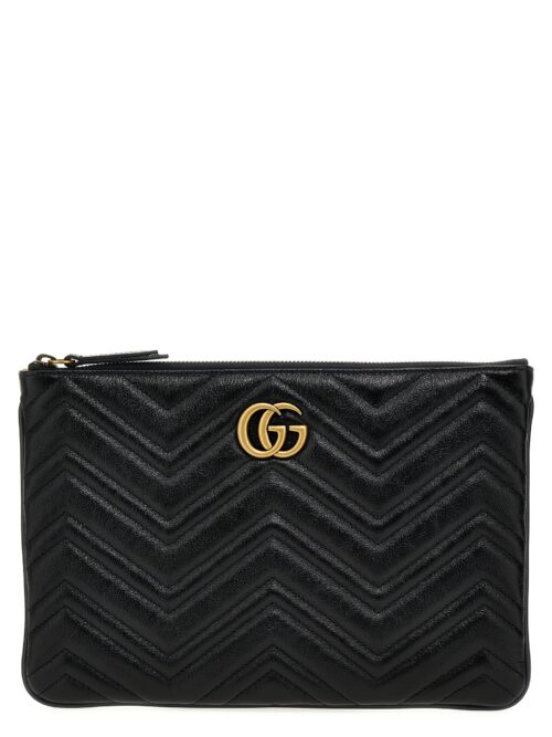 'GG marmont 2.0' clutch bag GUCCI Black