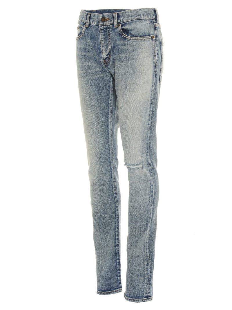 Skinny jeans 527389YJ5074568 SAINT LAURENT Light Blue