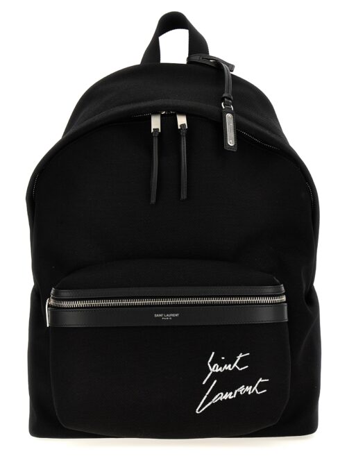 'City' backpack SAINT LAURENT Black