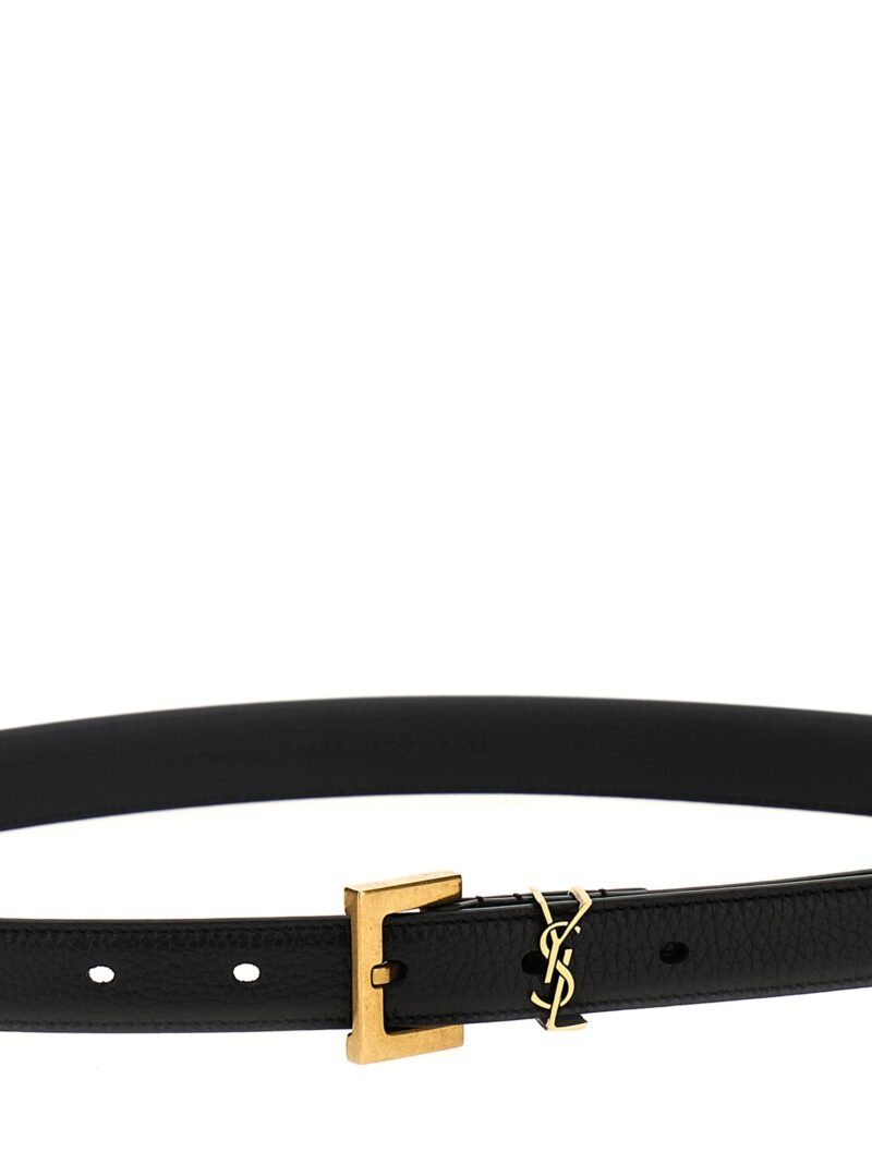 'Cassandre' belt Woman SAINT LAURENT Black