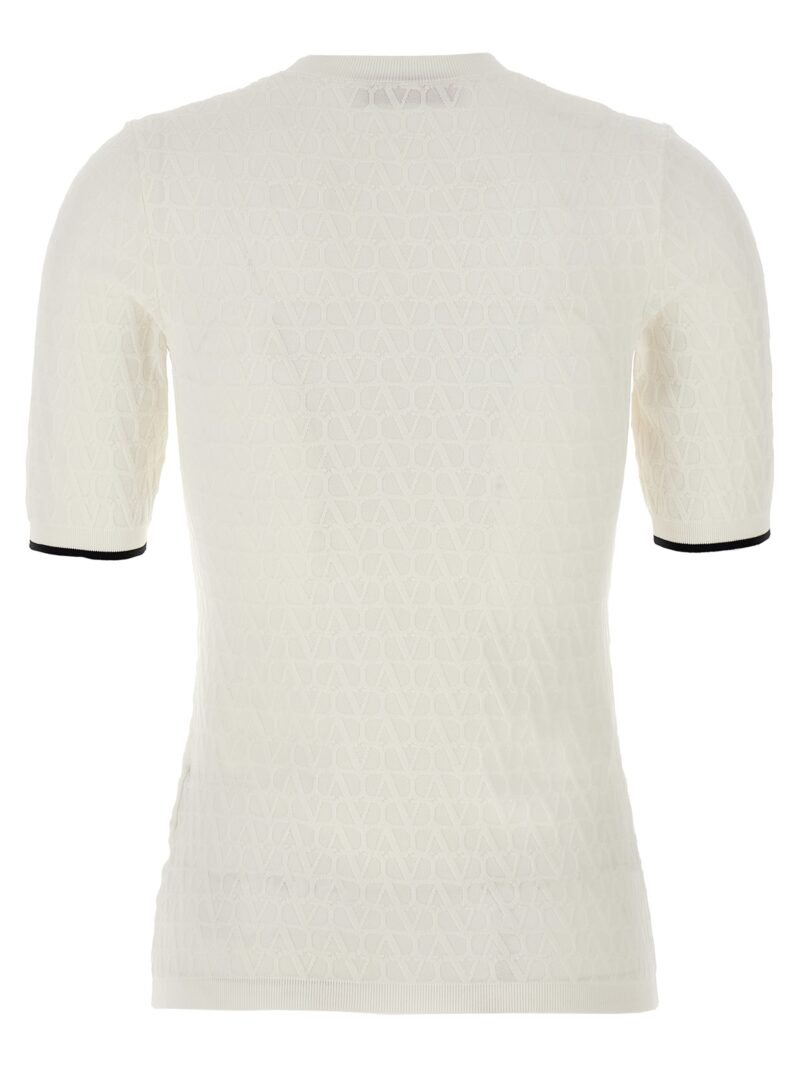 Valentino 'Toile Iconographe' Jersey 5B3KC58P8QN6A1 VALENTINO GARAVANI White