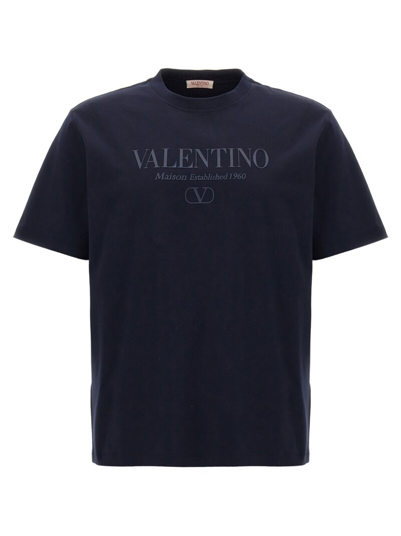 Valentino logo print T-shirt VALENTINO GARAVANI Blue