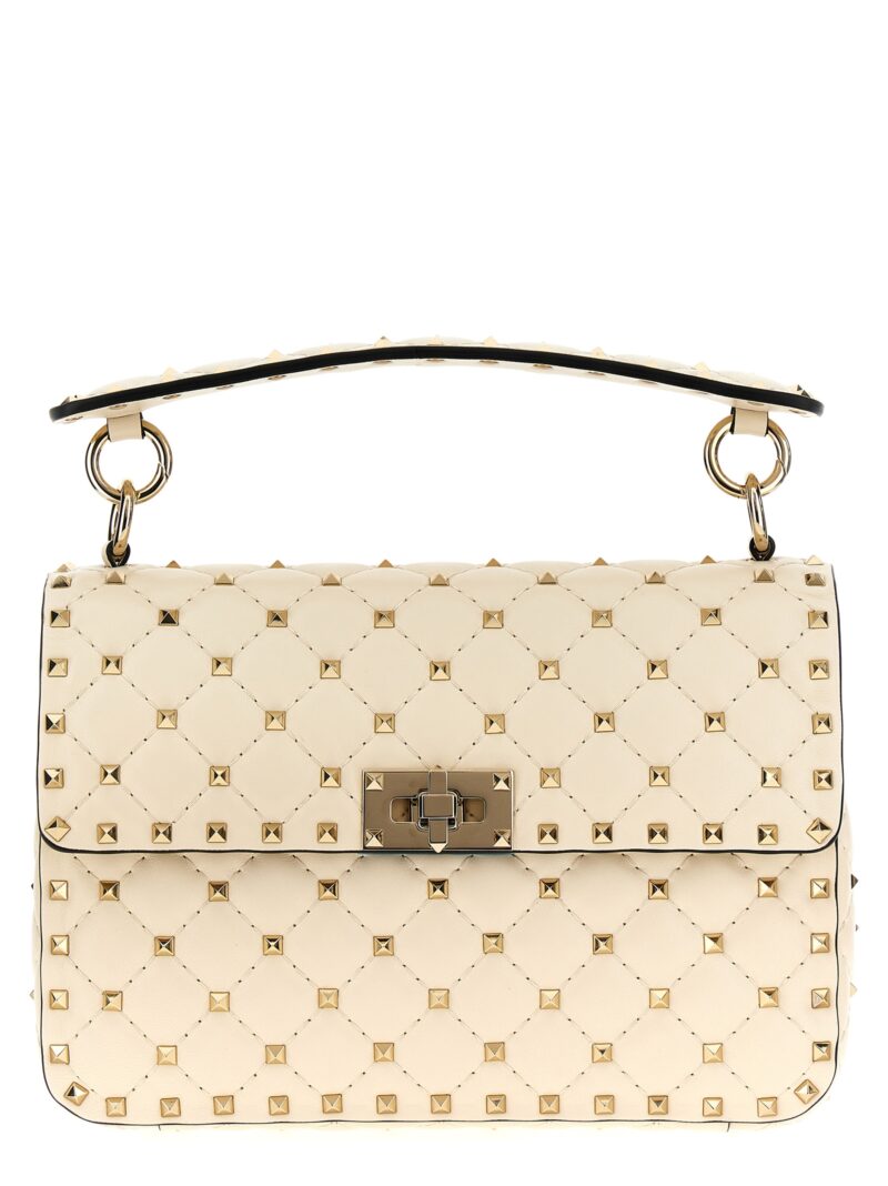 Valentino Garavani 'Rockstud Spike' shoulder bag VALENTINO GARAVANI White