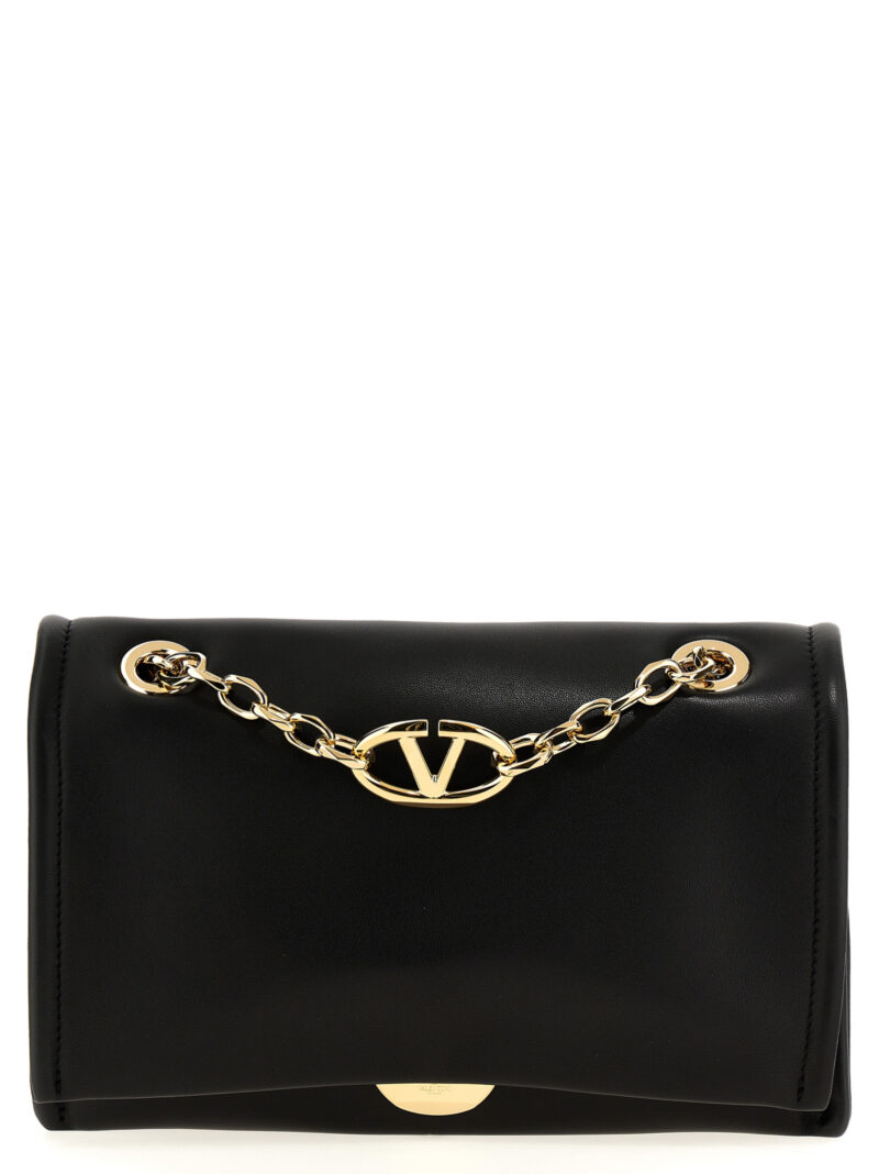 Valentino Garavani 'VLogo Chain' shoulder bag VALENTINO GARAVANI Black