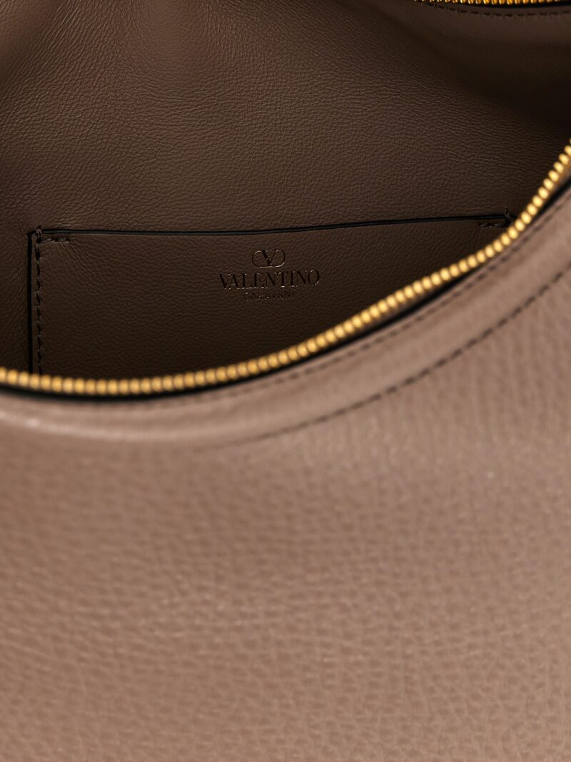 Valentino Garavani 'VLogo Moon' handbag 100% calfskin leather (Bos Taurus) VALENTINO GARAVANI Brown