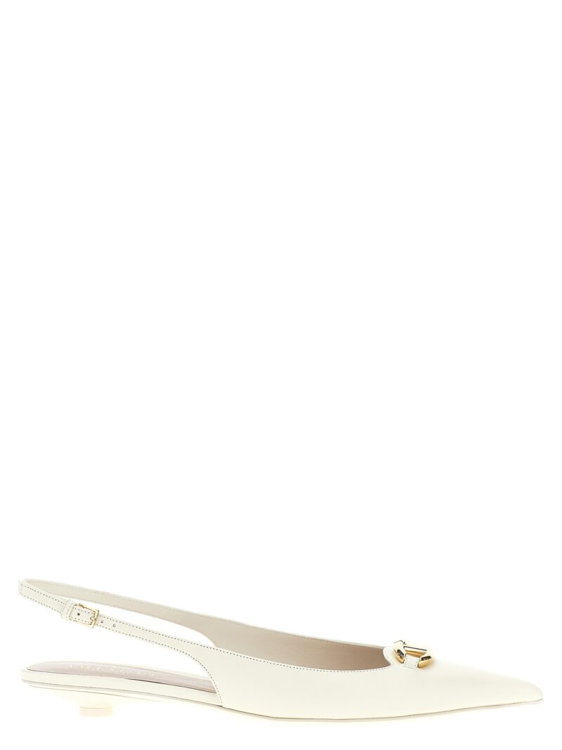 Valentino Garavani 'VLogo' slingback VALENTINO GARAVANI White