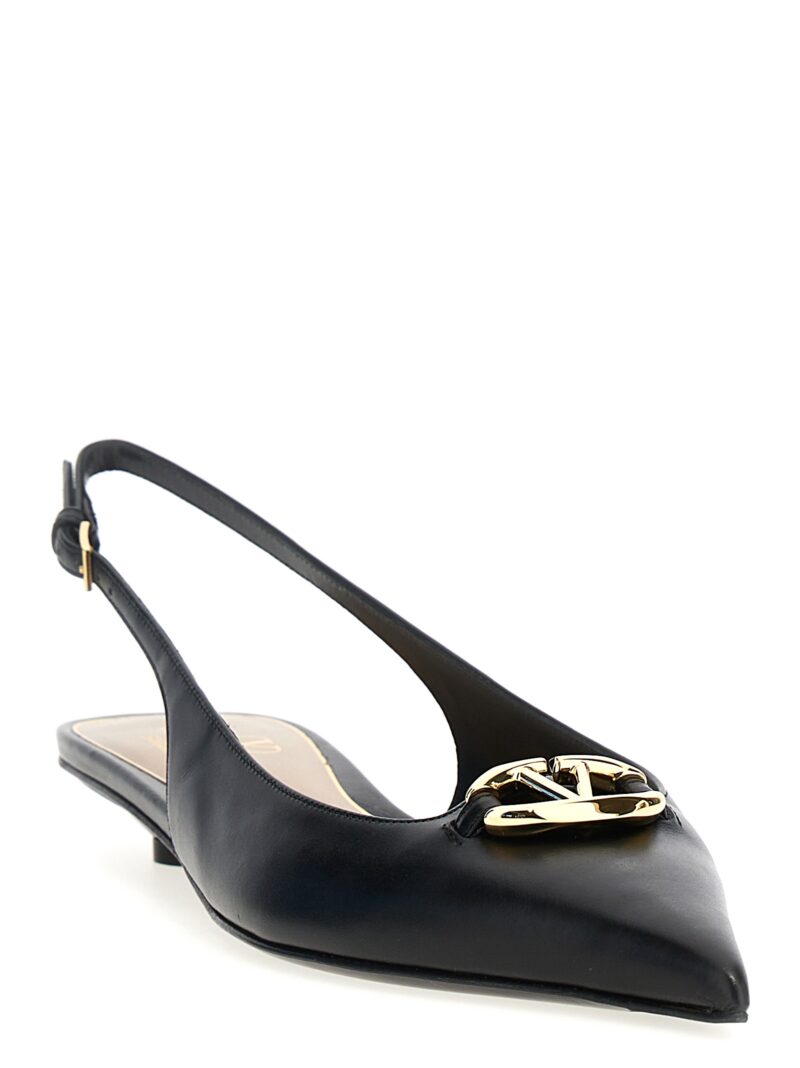 Valentino Garavani 'VLogo' slingback 5W2S0IY1EEY0NO VALENTINO GARAVANI Black