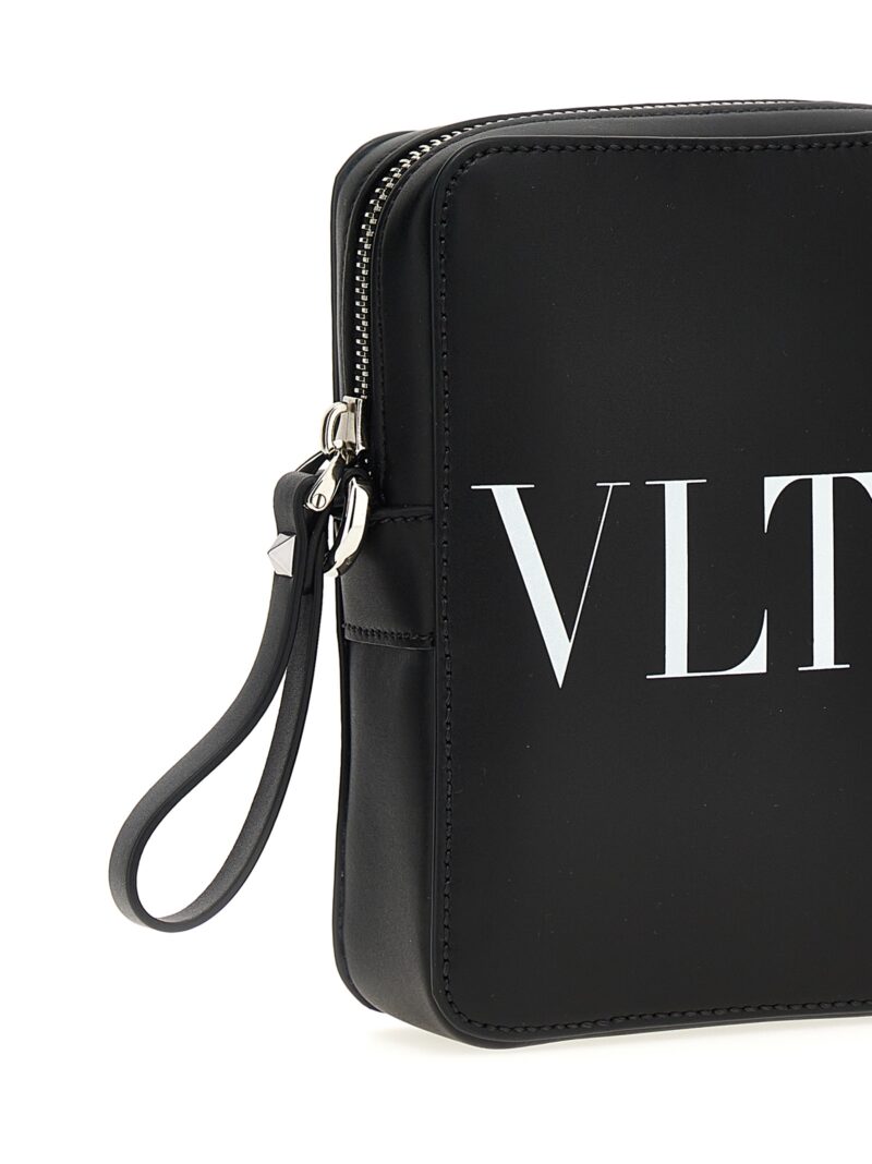 Valentino Garavani 'VLTN' Shoulder Bag Man VALENTINO GARAVANI White/Black