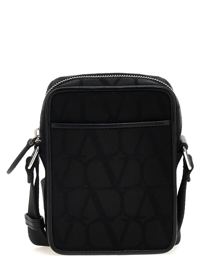 Valentino Garavani 'Toile Iconographe' Shoulder Bag VALENTINO GARAVANI Black