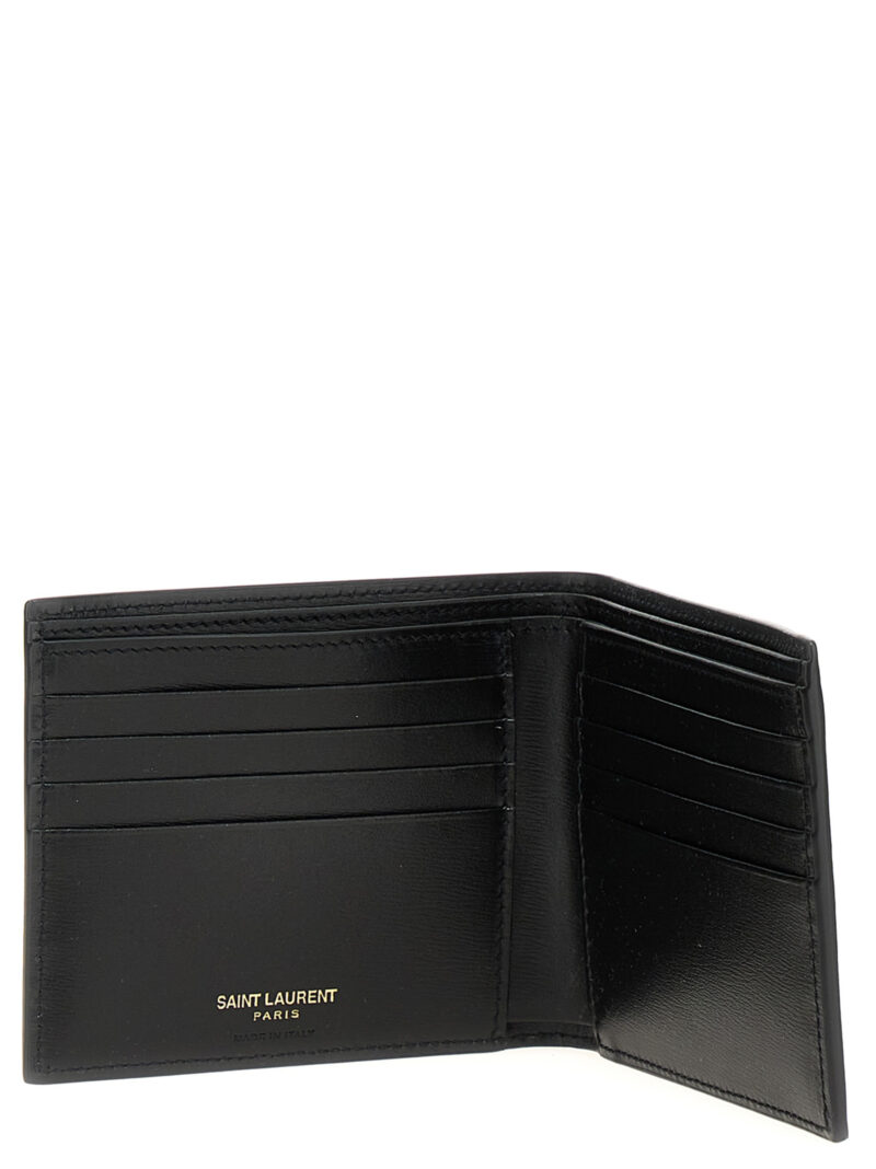 'East/West' wallet Man SAINT LAURENT Black