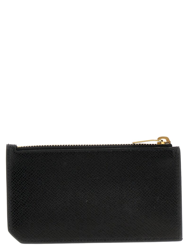 'Paris Fragments' card holder 609362H3Z0W1000 SAINT LAURENT Black