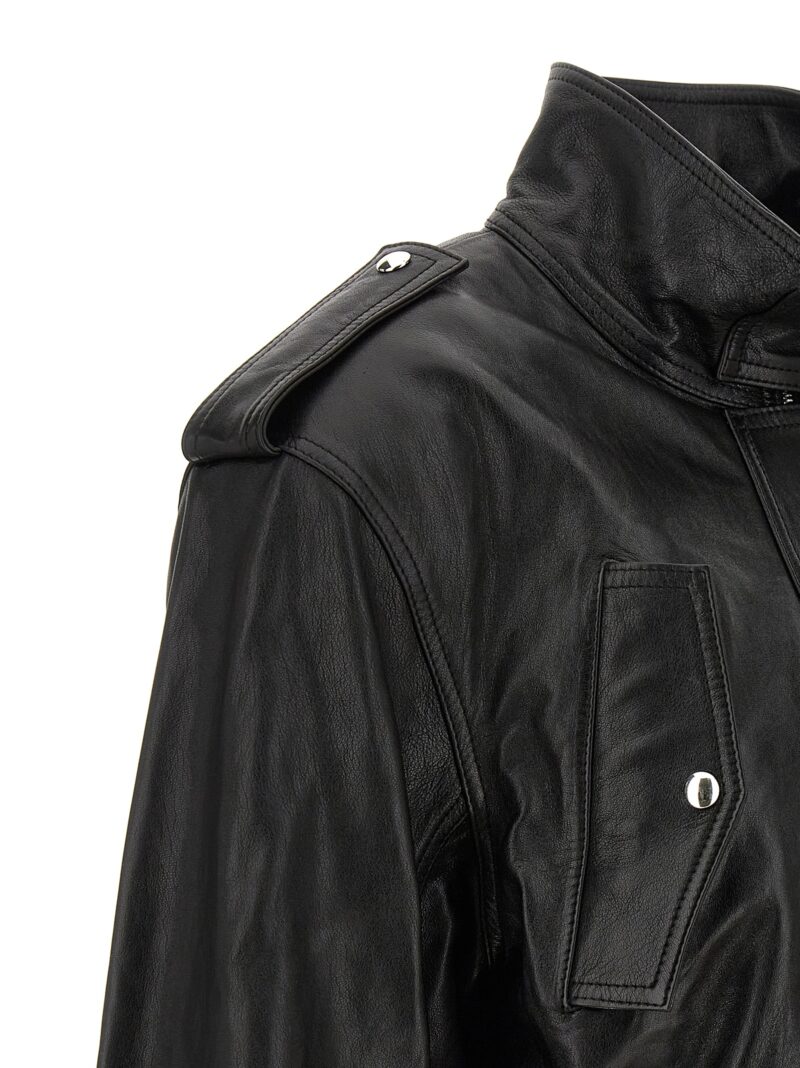 'Kember' jacket 100% lamb leather KHAITE Black