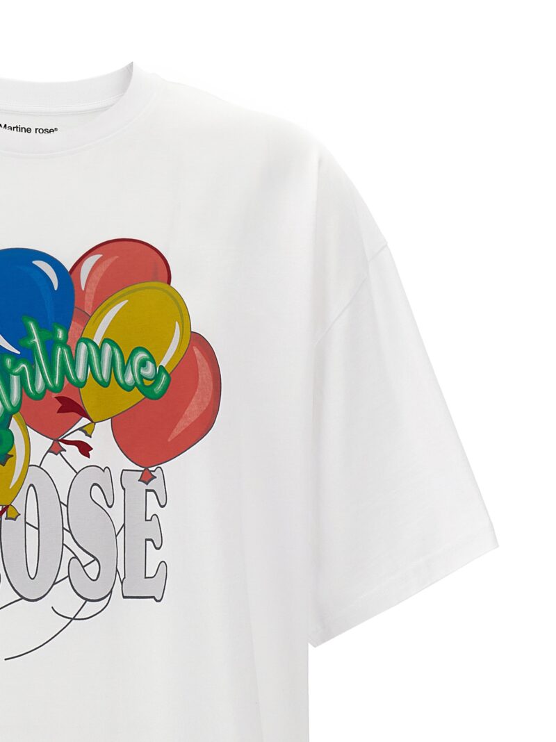 Logo print T-shirt Man MARTINE ROSE White